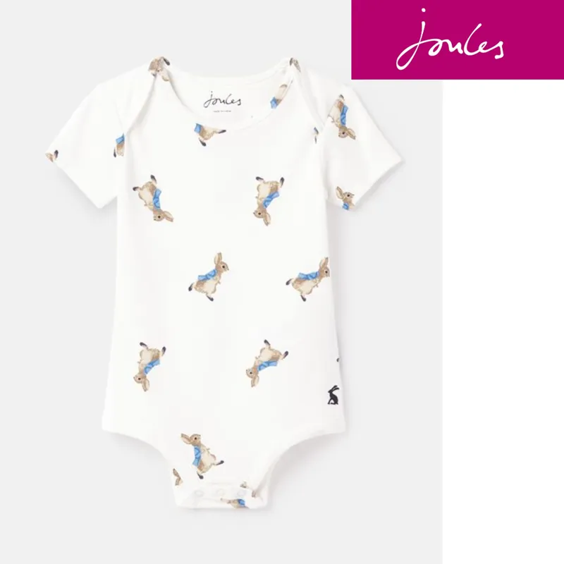 Joules Peter Rabbit Wilbur Organically Grown Cotton Dungaree Set  - Denim Peter Rabbit-4